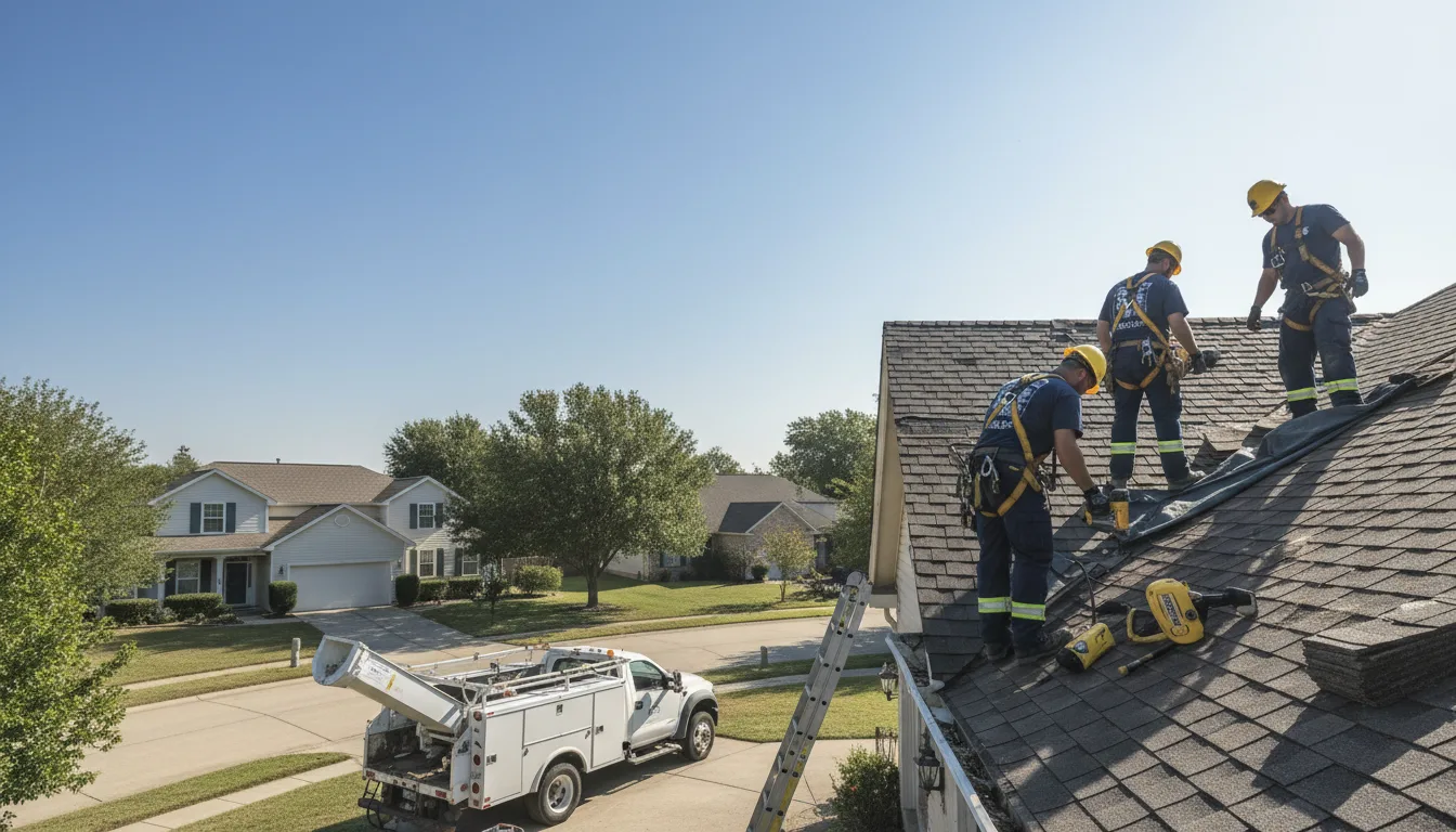 Hail Damage Roof Repair in Canadensis, PA